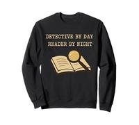 Cozy Crime Club Mystery Reader Bookish Sleuth Cadeau Sweatshirt