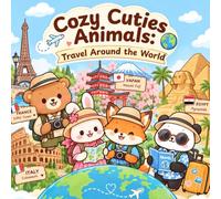 Cozy Cuties Animals Travel Around the World: A Fun and Adorable Coloring Book Adventure Featuring Cute Animal Friends Exploring Famous Places Around the World