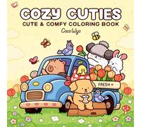 Cozy Cuties: Coloring Book for Adults and Kids