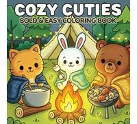 Cozy Cuties: Coloring Book for Adults and Kids, for Relaxation