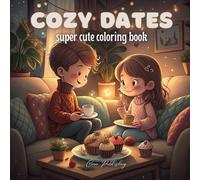 Cozy Dates: super cute coloring book for adults and teens,cute coloring book highlighting cute,60 comfortable activities for you.