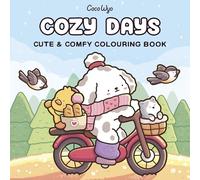 Cozy Days: A cute and comfy colouring book