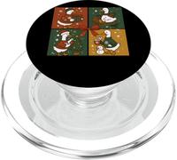 Cozy Ducks Winter Wonderland Christmas Joy Scène PopSockets PopGrip pour MagSafe