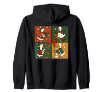 Cozy Ducks Winter Wonderland Christmas Joy Scène Sweat à Capuche