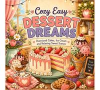 Cozy Easy Dessert Dreams: Oversized Cakes, Ice Cream and Relaxing Sweet Scenes