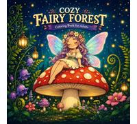 Cozy Fairy Forest: Bold & Easy Coloring Book for Adults | Cute Fairies, Magical Forest Scenes, Mushrooms, Relaxation & Stress Relief