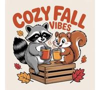 Cozy Fall Vibes Coloring Book for Kids Ages 2-8: Enjoy Hours Of Coloring Fun Adorable Simple Pictures Great Christmas Gift For Boys And Girls Calm And ... FavorEnjoy Hours Of Coloring Fun Adorable Si
