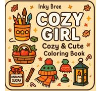 Cozy Girl: Bold & Easy Coloring Book