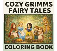 Cozy Grimms Fairy Tales Coloring Book: A Hygge Style Coloring Book Featuring Pictures Inspired By the Brothers Grimm.