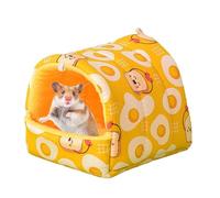 Cozy Hamster House, Thickened Hamster Bed, Small Animal Bed, Hedgehog Bed, Bunny Sleeping Bed with Thickened Design for Bunny, Hamster, Ferret, Hamsters, Parrots, Bunny, Hedgehog
