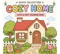 Cozy Home: Coloring Book for Adults and Kids, Bold and Easy Designs for Relaxation with Cute Little Rooms in our House