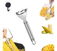 Cozy Home Corn Peeler, Corn Peeler for Corn on the Cob, Stainless Steel Corn Peelers, Serrated Corns Stripper Peelers for Home, BBQ & Restaurant Use, Easy to Clean, Save Time (planer)