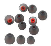 Cozy Inviting 9 Pairs Replacement Silicone Earplugs, Non-Slip Replacement Earplugs, Rubber Silicone Pads for Most Headphones, 3 Sizes (S/M/L)
