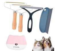 Cozy Inviting Lot De 5 Rasoir Anti Bouloche Manuel, Brosse Anti Poils Chien Chat Animaux, Brosse Manuel Clean Poil, Enleve Poils D Animaux, pour Manteau Tissé, Tapis, Tricot