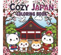 Cozy Japan coloring Book Perfect for Relaxation and Creativity!