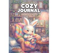 Cozy journal: A special coloring book for teens and grown-ups that helps you feel happy, thankful, and calm by writing and coloring.