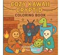 Cozy Kawaii Cryptid Coloring Book