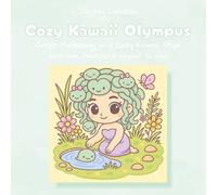 Cozy Kawaii Olympus: Coloring book Greek Mythology in a Cozy-Kawaii Style - 33 Cute Gods, Monsters & Legends to color for adults and kids