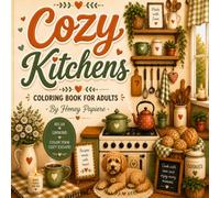 Cozy Kitchens Coloring Book for Adults: Relax, Unwind and Color your Cozy Escape