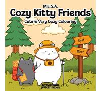 Cozy Kitty Friends: Cute & Very Cozy Colouring