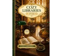 Cozy Libraries 1938: Timeless Reading Rooms to Color