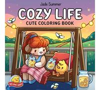 Cozy Life: Cute Coloring Book