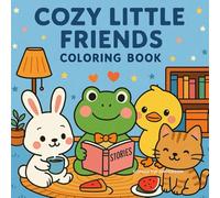 Cozy Little Friends Coloring Book: Enjoy Mindful Relaxation with Easy Bold Animal Pages That Encourage Calmness Creativity and Peaceful Artistic Time