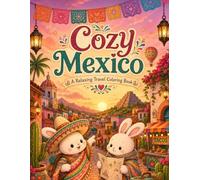 Cozy Mexico: A Relaxing Travel Coloring Book