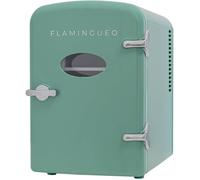 COZY - MINI FRIGO - Mini frigo 4L chambre, 12V/220V, chaud/froid, cosmétiques skincare, portable vert
