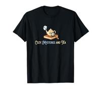 Cozy Mystères and Tea Littérature Fiction Amateur de Livres T-Shirt