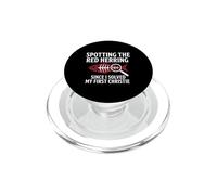 Cozy Mystery Book Lover Reading Crime Bookworm Humour PopSockets PopGrip pour MagSafe