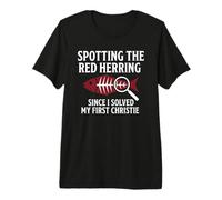 Cozy Mystery Book Lover Reading Crime Bookworm Humour T-Shirt Haut de Gamme