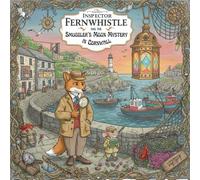 Cozy Mystery Coloring: Inspector Fernwhistle and The Smuggler's Moon Mystery in Cornwall: Book 11 in the The Whiskerville Mysteries Series in Cornwall: - Color Your Way Through the Investigation