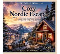 Cozy Nordic Escapes: A Bold and Easy Nordic Coloring Book Featuring Scandinavian Villages, Fjords, Mountains, Cozy Cabins & Peaceful Landscapes for Relaxation, Mindfulness and Creativity