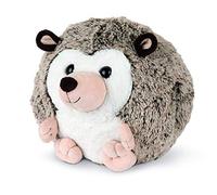 COZY NOXXIEZ Chauffe-mains douillet en peluche pour enfant - Doudou en peluche, oreiller comme coussin chauffant moelleux pour lit, voiture et maison (hérisson)