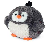 COZY NOXXIEZ Chauffe-mains en peluche - Animaux de safari - Oreillers mignons pour enfants, peluches douces et moelleuses, réutilisables - Cadeau pour filles, garçons, bébés (pingouin)