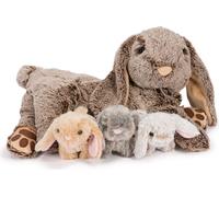 Cozy Noxxiez FP503 Lapins avec maman - jouet en peluche