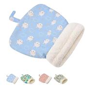 Cozy Pet Nest for Cats and Dogs, Cat Dog Sleeping Bag for Indoor, Cat Sleeping Bag for Indoor Cats Autumn Winter with Pillow, Self-Warming Pet Nest for Small Dogs (Blue)