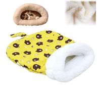 Cozy Pet Nest for Cats and Dogs-Cat Sleeping Bag for Indoor Cats with Soft Velvet Material,360° Wrapping Design,Portable and Washable,Ideal as Small Pet Bed or Cat Basket for All-Season Comfort (#1)