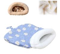 Cozy Pet Nest for Cats and Dogs-Cat Sleeping Bag for Indoor Cats with Soft Velvet Material,360° Wrapping Design,Portable and Washable,Ideal as Small Pet Bed or Cat Basket for All-Season Comfort (#2)