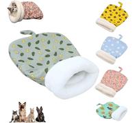 Cozy Pet Nest for Cats and Dogs, Lit Niche pour Chat D'intérieur, 2025 Cute Sleeping Bag for Indoor Cats, Cat Autumn Winter Sleeping Cave, Cat Cave Bed, Maison pour Chat