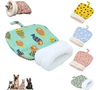 Cozy Pet Nest for Cats and Dogs, Lit Niche pour Chat D'intérieur, 2025 Cute Sleeping Bag for Indoor Cats, Cat Autumn Winter Sleeping Cave, Cat Cave Bed, Maison pour Chat