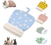 Cozy Pet Nest for Cats and Dogs, Lit Niche pour Chat D'intérieur, 2025 Cute Sleeping Bag for Indoor Cats, Cat Autumn Winter Sleeping Cave, Cat Cave Bed, Maison pour Chat