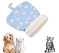 Cozy Pet Nest pour chats et chiens, 2025 - Joli sac de couchage pour chat d'intérieur - Grotte de couchage d'automne et d'hiver (50 x 35 cm)