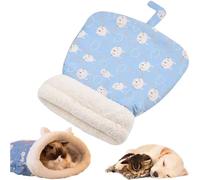 Cozy Pet Nest pour chats et chiens, 2025 - Joli sac de couchage pour chats d'intérieur - Grotte de couchage d'automne et d'hiver (style A, 35,6 x 45,7 cm)