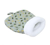 Cozy Pet Nest pour chats et chiens, 2025 Sac de couchage mignon pour chats d'intérieur, grotte d'automne C hiver 35,6 x 45,7 cm)