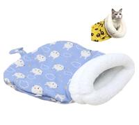 Cozy Pet Nid pour Chats et Chiens, Sac de Couchage Mignon 2025 pour Chats d'intérieur en Peluche, Panier de Sommeil Chaud pour l'automne et l'hiver