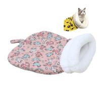 Cozy Pet Nid pour Chats et Chiens, Sac de Couchage Mignon 2025 pour Chats d'intérieur en Peluche, Panier de Sommeil Chaud pour l'automne et l'hiver