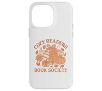 Cozy Readers Book Society Pastel Fall Books & Pumpkin Coque pour iPhone 14 Pro Max