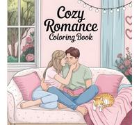 Cozy Romance Coloring Book: Sweet & Heartwarming Couple Scenes for Relaxation and Stress Relief